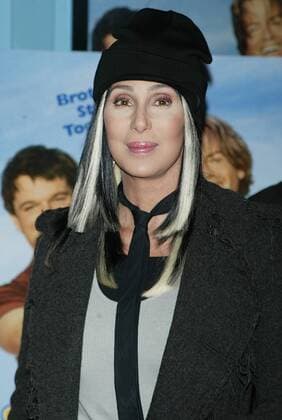 Sängerin Cher (USA) anlässlich der Filmpremiere von - Stuck on You - in New York City -  (nyp2003120873)