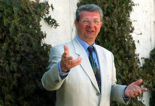 Klaus Feldmann (GER Ex-Nachrichtensprecher Aktuelle Kamera) anlässlich der Leipziger Buchmesse
