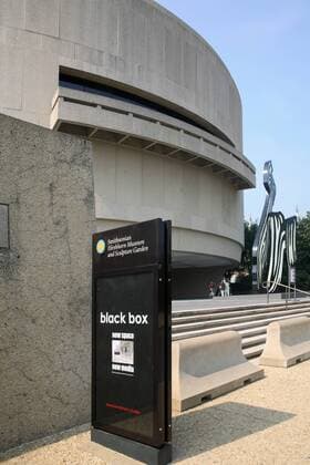 Architektur von Gordon Bunshaft Hirshhorn Museum in Washington D.C.