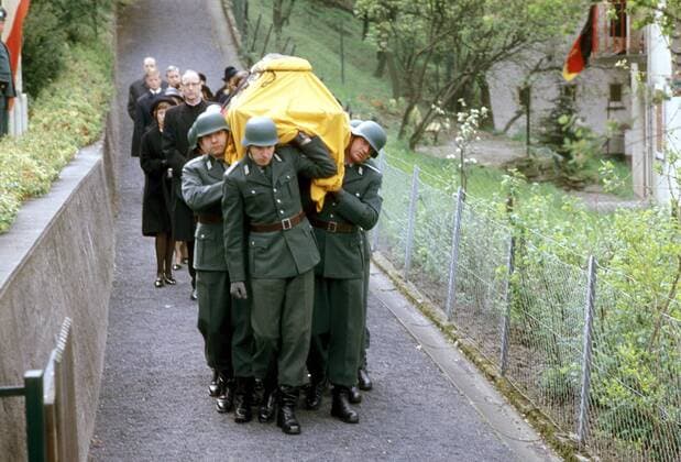 Beerdigung von Konrad Adenauer (GER CDU Bundeskanzler 1949-1963)