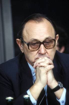 Hans Dietrich Genscher (GER FDP Bundesaußenminister)