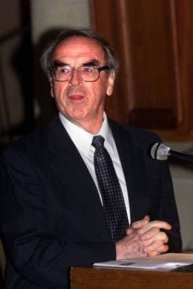 Theologe Prof. Dr. Jürgen Moltmann (GER) anlässlich eines Pressetermins in Tübingen
