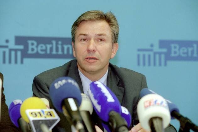 Klaus Wowereit (GER SPD Regierender Bürgermeister von Berlin) anlässlich eines Pressetermins in Berlin