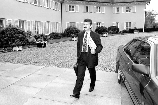 Karlheinz Blessing (GER SPD Bundesgeschäftsführer) anlässlich der - Petersberger Beschlüsse - der SPD in Petersberg