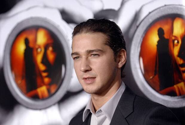 Schauspieler Shia LaBeouf (USA) anlässlich der Filmpremiere von - Disturbia - in Hollywood -  (lap20070404115)