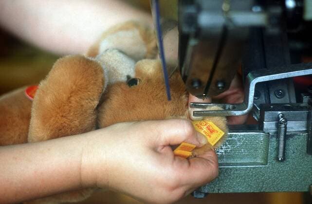 Produktion der Steiff-Teddybären