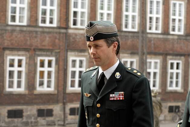 Kronprinz Frederik von Dänemark (DEN) anlässlich der Feierlichkeiten zum 350 Jahrestag der Office of Copenhagen Commonds in Kopenhagen - 