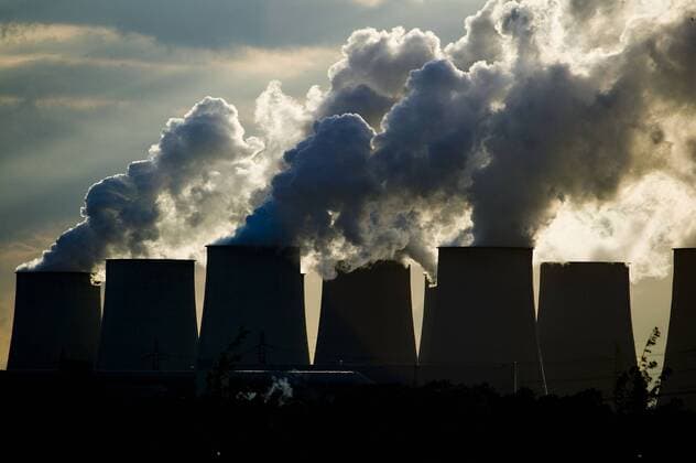 Braunkohlekraftwerk Schwarze Pumpe der Vattenfall Europe AG