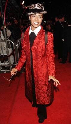 Schauspielerin Jada Pinkett Smith (USA) anlässlich der Premiere von - Scream 2 - in Los Angeles  (LAP97121004)