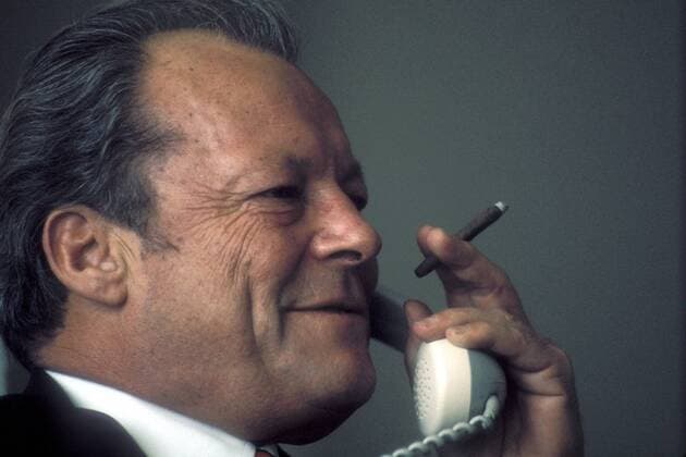 Bundeskanzler Willy Brandt (GER SPD)