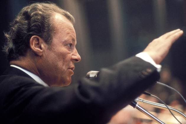 Bundeskanzler Willy Brandt (GER SPD)
