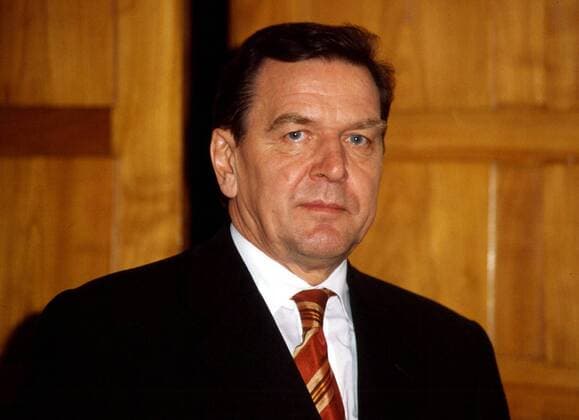 Bundeskanzler Gerhard Schröder (GER SPD)