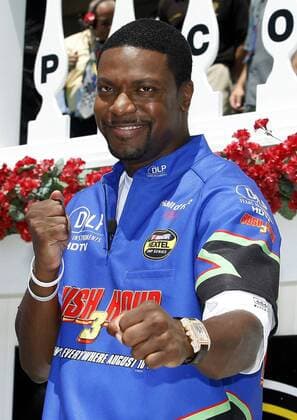 Schauspieler Chris Tucker (USA Grand Marshall of the Race) anlässlich des Autorennens - Nascar Pennsylvania 500 - in Long Pond - PAP20070805314