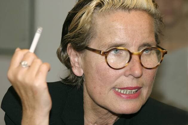 Literaturwissenschaftlerin Silvia Bovenschen (GER ) anläßlich einer Buchvorstellung in Berlin