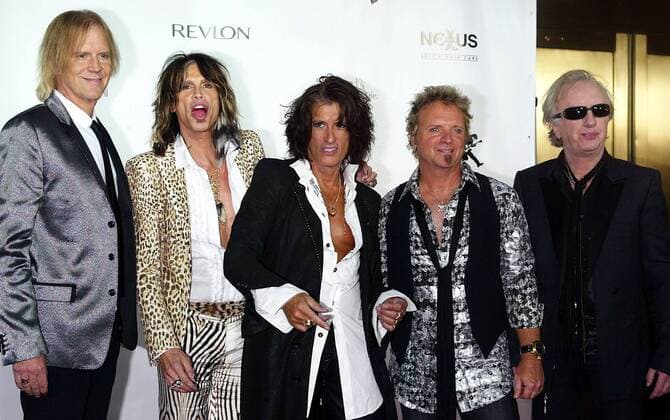 Aerosmith (USA) anlässlich des - 4th Annual Fashion Rocks Concerts - in der Radio City Music Hall während der Fashion Week in New York -  nyp20070906255