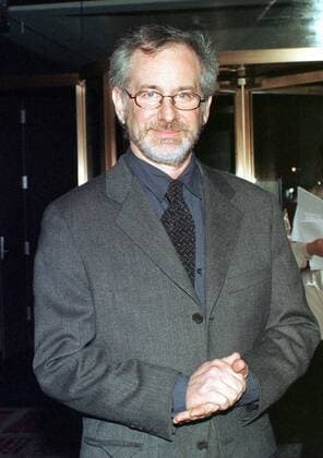 73. Berlinale, Steven Spielberg erhält den Goldenen Ehrenbären für sein Lebenswerk Filmregisseur Steven Spielberg (USA) anlässlich der Bekanntgabe der Oscar-Nominierungen in New York -  nyp99020901
