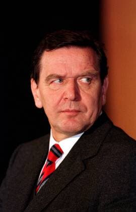 Bundeskanzler Gerhard Schröder (GER SPD)