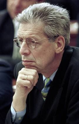 Henning Scherf (GER SPD Bürgermeister Bremen) in Bonn