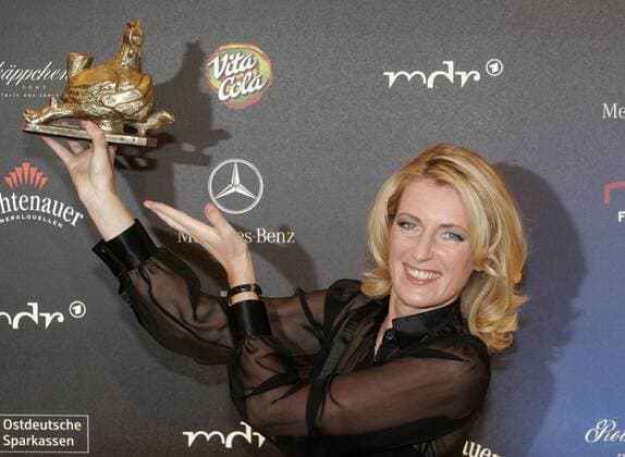 Preisträgerin Schauspielerin Maria Furtwängler (GER) anlässlich der Verleihung der Goldenen Henne durch den MDR in Berlin