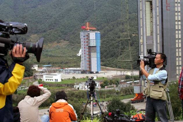 Berichterstattung anlässlich der Startvorbereitungen der CNSA-Raumsonde - Chang e 1 - im Xichang Satellite Launch Center in der Provinz Sichuan - 