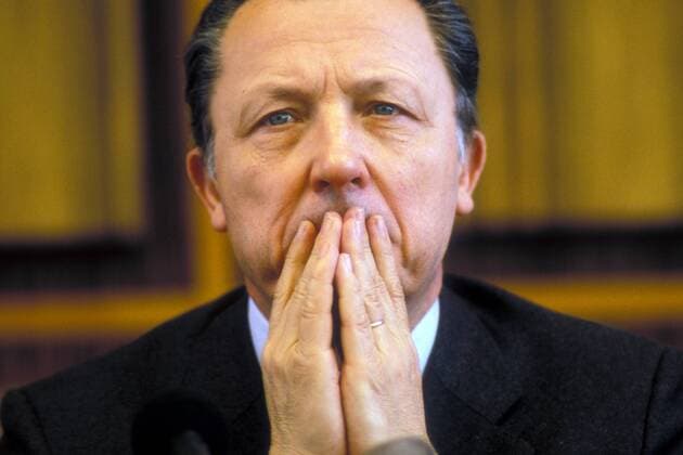 Jacques Delors (FRA Präsident EG Kommission) in Bonn