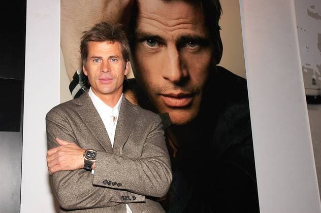 Model Mark Vanderloo (DEN) anlässlich der Präsentation der neuen Uhrenkollektion von Breil Milano in Madrid - 