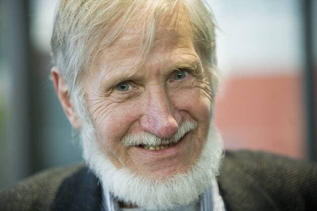 Dr. Rupert Neudeck (GER Gründer des Komitees Cap Anamur) in Leipzig