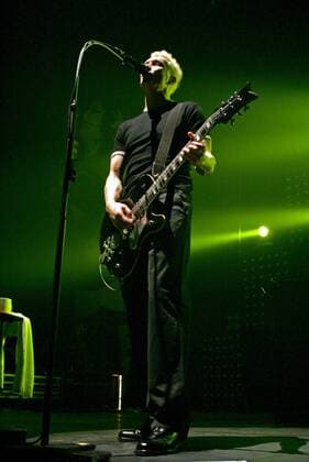 Gitarrist und Sänger Farin Urlaub (GER Die Ärzte) während eines Auftrittes in Leipzig anlässlich der - Es wird eng - Tour 2007