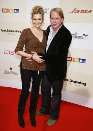 Schauspielerin Katharina Schubert (GER) mit Lebensgefährten Lars Gärtner (GER Schauspieler) anlässlich der - Tribute to Bambi Charity Gala - in Düsseldorf
