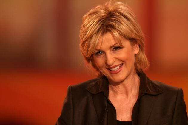 Fernsehmoderatorin Carmen Nebel während der Generalprobe zur ZDF-Show - Willkommen bei Carmen Nebel - in Dresden