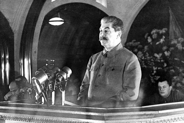 Josef Stalin (UdSSR Generalsekretär Zentralkomitee KPdSU) in Moskau -  - NOxSUBAGENTS - SMA011-6