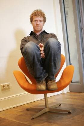 Musiker Glen Hansard (The Frames) anlässlich eines Fotoshootings