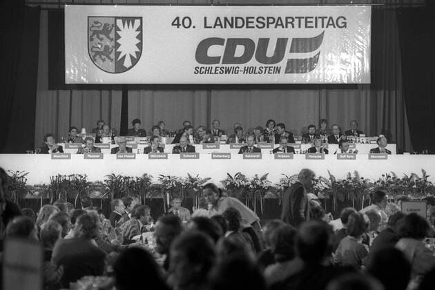 40. Landesparteitag der CDU Schleswig-Holstein in Kiel