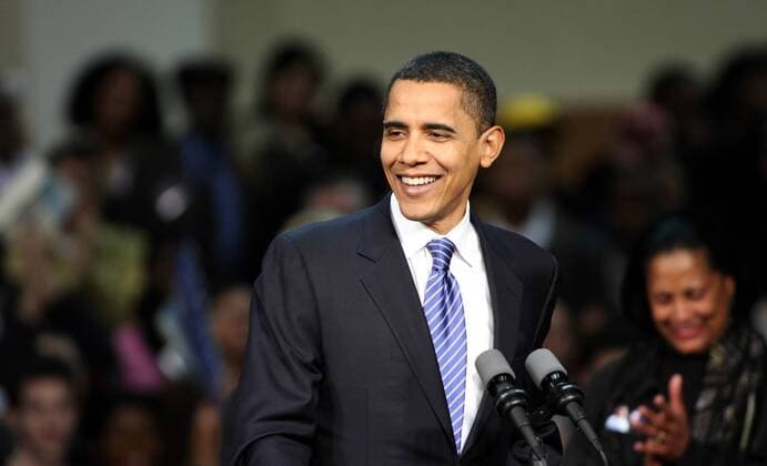 Präsidentschaftskandidat Barack Obama (USA Demokraten Senator Illinois) anlässlich einer Wahlkampfveranstaltung in South Carolina  SCP2008012008