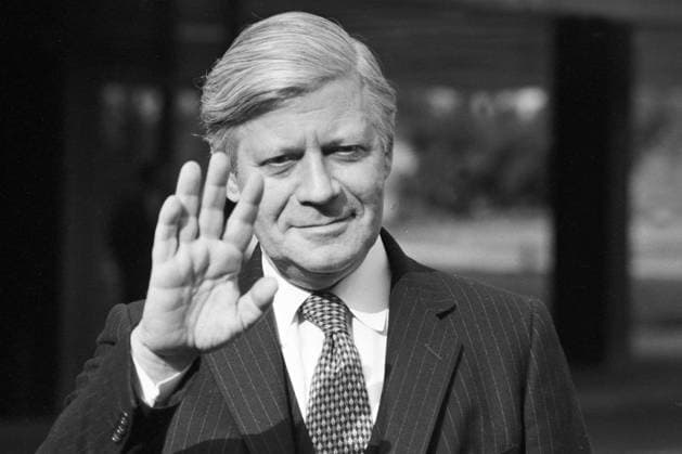Bundeskanzler Helmut Schmidt (Deutschland SPD)