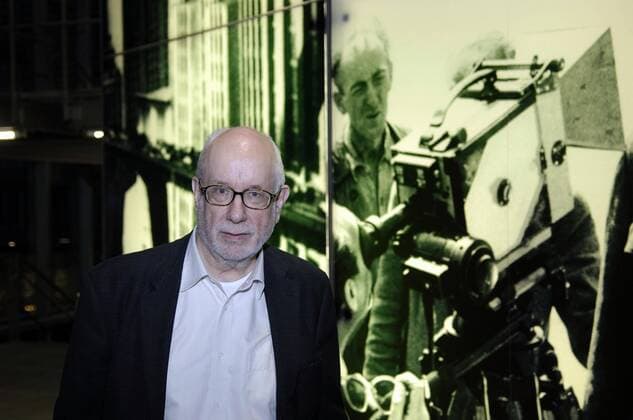 Hans Helmut Prinzler (Direktor Deutsche Kinemathek) während eines Fotoshootings in Berlin