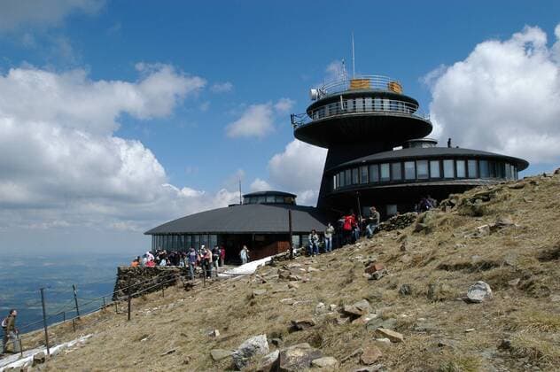 Bergstation auf der Schneekoppe im Riesengebirge - Tschechien