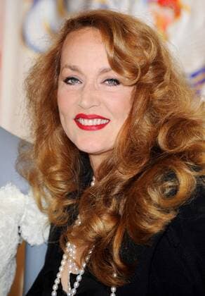 Model Jerry Hall anlässlich eines Pressetermins zur Versteigerung von Kleidern aus ihren Beständen bei Sothebys zugunsten des Obdachlosenhilfswerks - Emmaus - London  LON20080609107