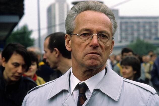 Staatsratsvorsitzender Manfred Gerlach (DDR LDPD)