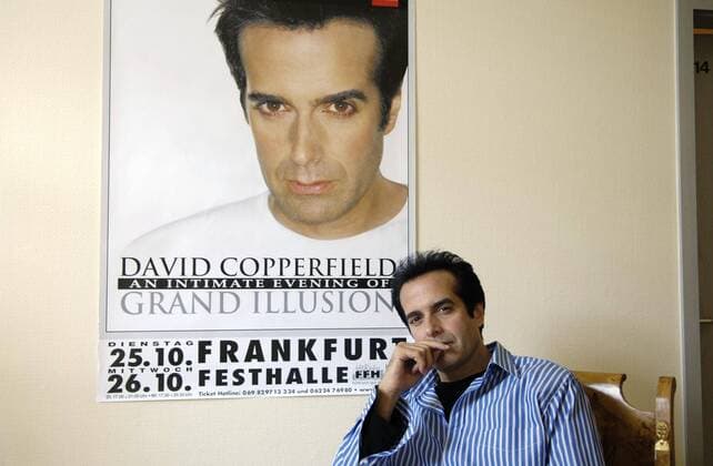 Magier David Copperfield in Berlin