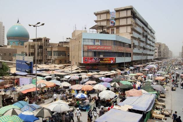 Sharjah-Soukh-Markt in Bagdad -  - BAG2008062302