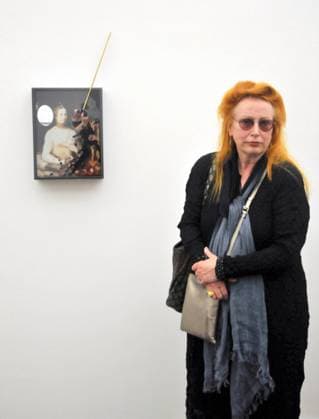 Künstlerin Rebecca Horn anlässlich einer Ausstellung im MdM Rupertinum in Salzburg