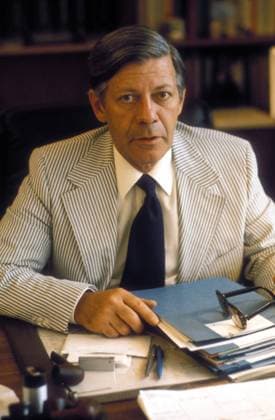 Finanzminister Helmut Schmidt (Deutschland SPD)