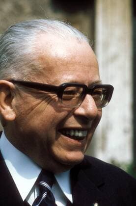 Bundespräsident Gustav Heinemann (Deutschland SPD)