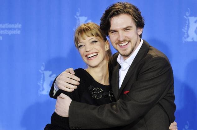 Schauspielerin Heike Makatsch und Schauspieler Dan Stevens anlässlich des Pressetermins zu dem Film - Hilde - während der 59. Internationalen Filmfestspiele in Berlin