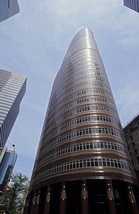 Architektur von Philip Johnson Lipstick Building in Manhattan - New York City (ibldob01056345)