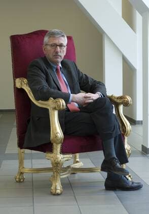 Thilo Sarrazin (Deutschland SPD Finanzsenator Berlin) anlässlich eines Pressetermins in Berlin