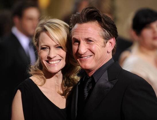 Schauspieler Sean Penn und seine Ehefrau Robin Wright Penn anlässlich der - 81. Annual Academy Awards - in Hollywood  (LAP200902222289)