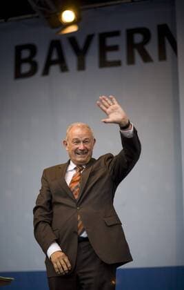 Günther Beckstein (Deutschland CSU Ministerpräsident Bayern) auf einer Veranstaltung zum Landtagswahlkampf der CSU in Hof