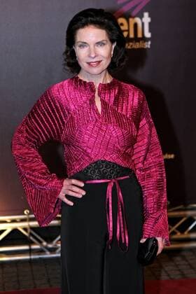 Schauspielerin Gudrun Landgrebe anlässlich des - Radio Regenbogen Award - in Karlsruhe